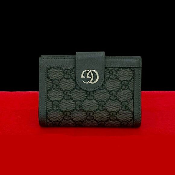 Gucci GG Supreme Leather Bifold Wallet - Picture 1 of 10
